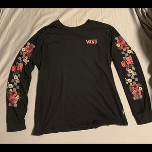 Black Long sleeve Vans Shirt